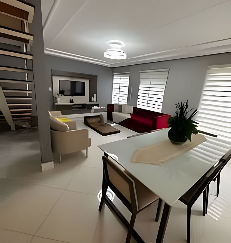 Casa 5suite 1quartoar piscina gourmet climatizada