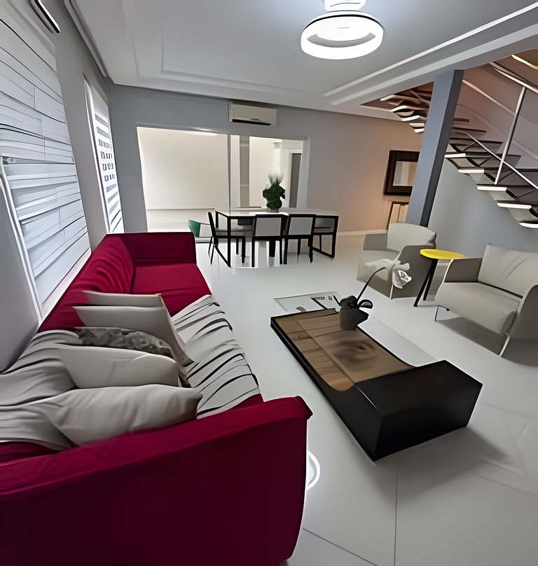 Casa 5suite 1quartoar piscina gourmet climatizada