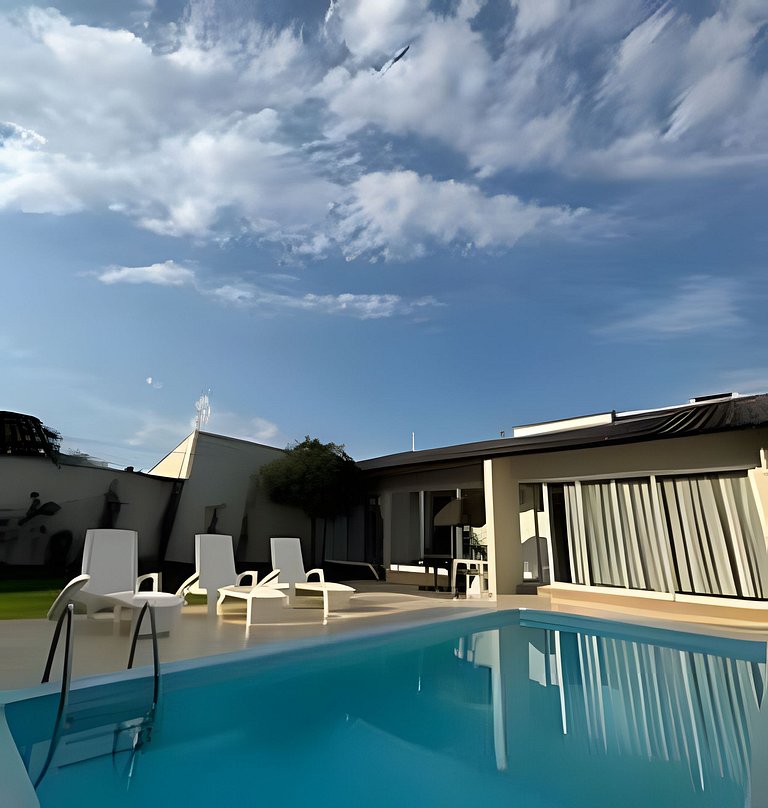 Casa 5suite 1quartoar piscina gourmet climatizada