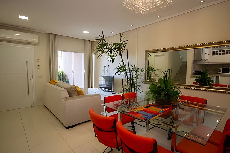 3 quartos 8 pessoas proximo ao shopping