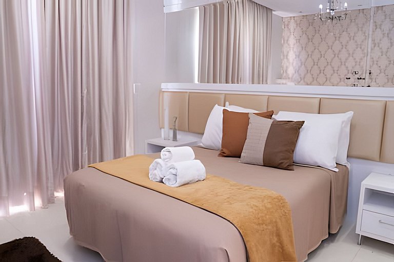 3 quartos 8 pessoas proximo ao shopping