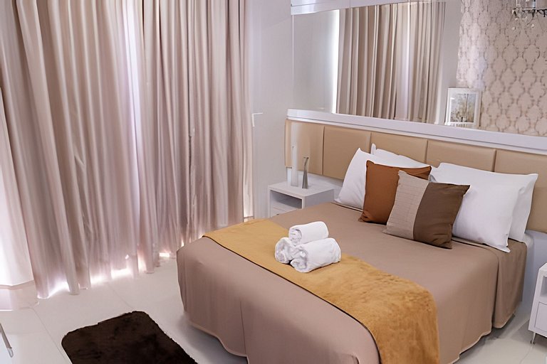 3 quartos 8 pessoas proximo ao shopping