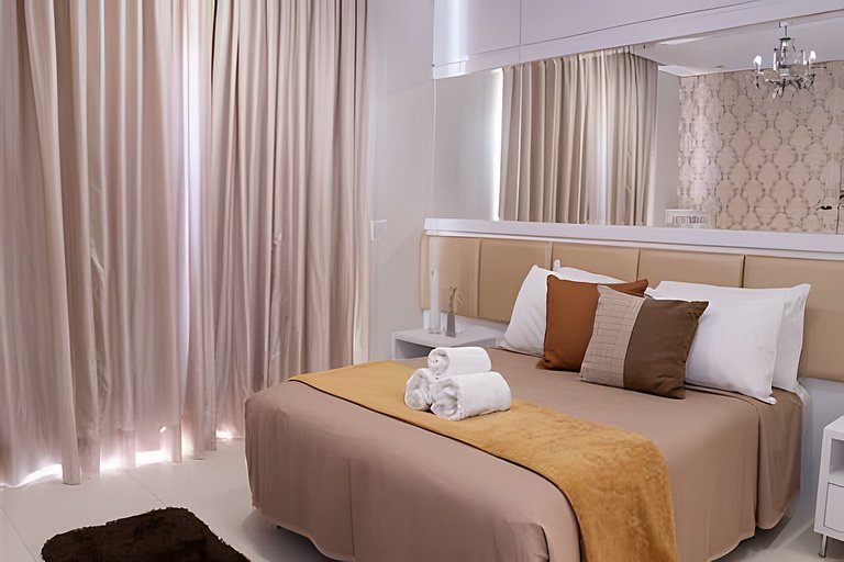 3 quartos 8 pessoas proximo ao shopping