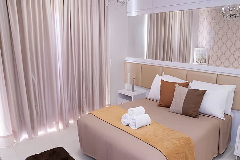 3 quartos 8 pessoas proximo ao shopping