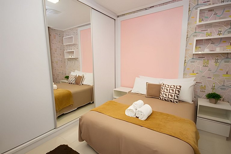 3 quartos 8 pessoas proximo ao shopping