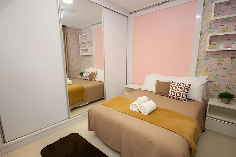 3 quartos 8 pessoas proximo ao shopping