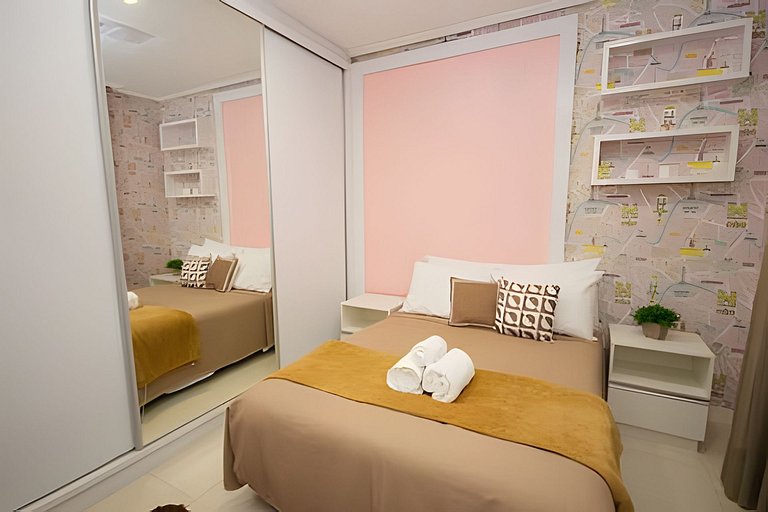 3 quartos 8 pessoas proximo ao shopping
