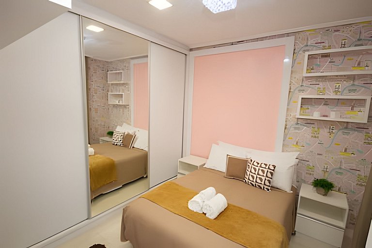 3 quartos 8 pessoas proximo ao shopping