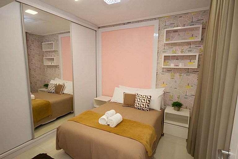 3 quartos 8 pessoas proximo ao shopping