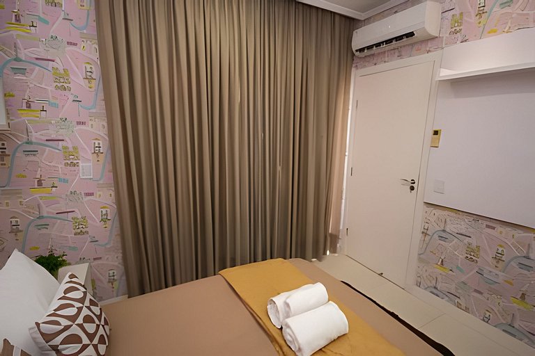 3 quartos 8 pessoas proximo ao shopping