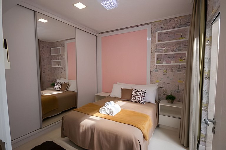 3 quartos 8 pessoas proximo ao shopping