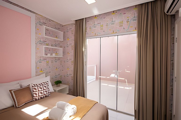 3 quartos 8 pessoas proximo ao shopping