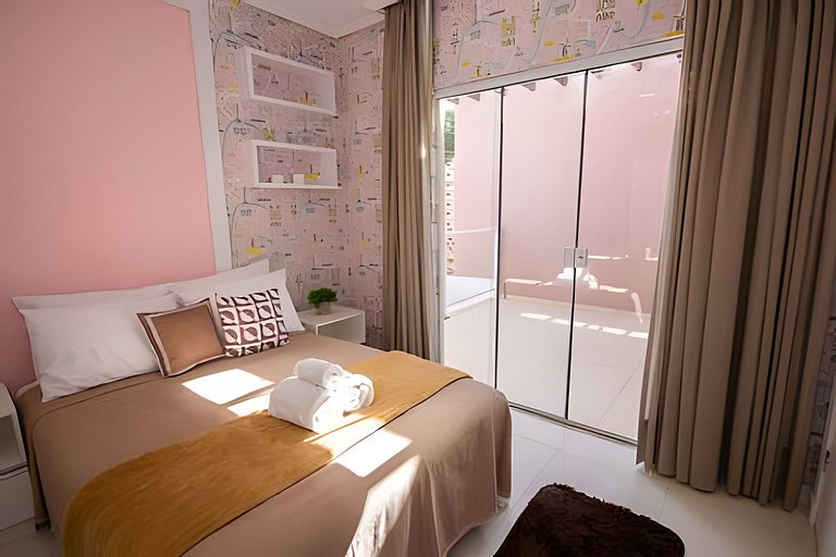3 quartos 8 pessoas proximo ao shopping