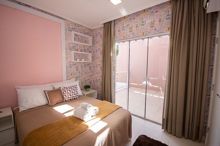3 quartos 8 pessoas proximo ao shopping