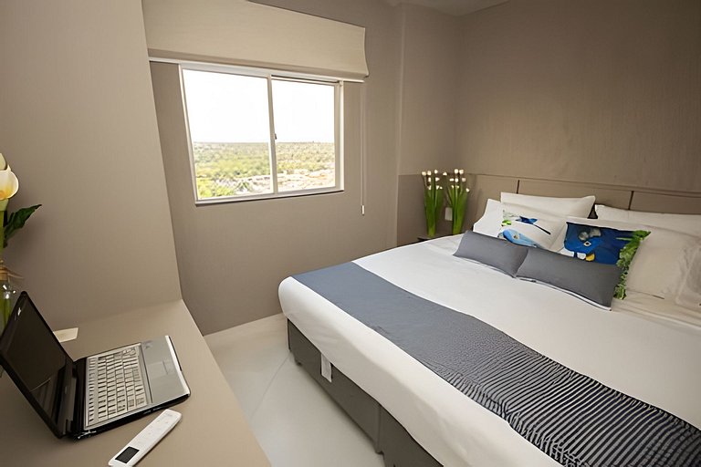 Apartamento Confortavel para 5 hospede e Ar
