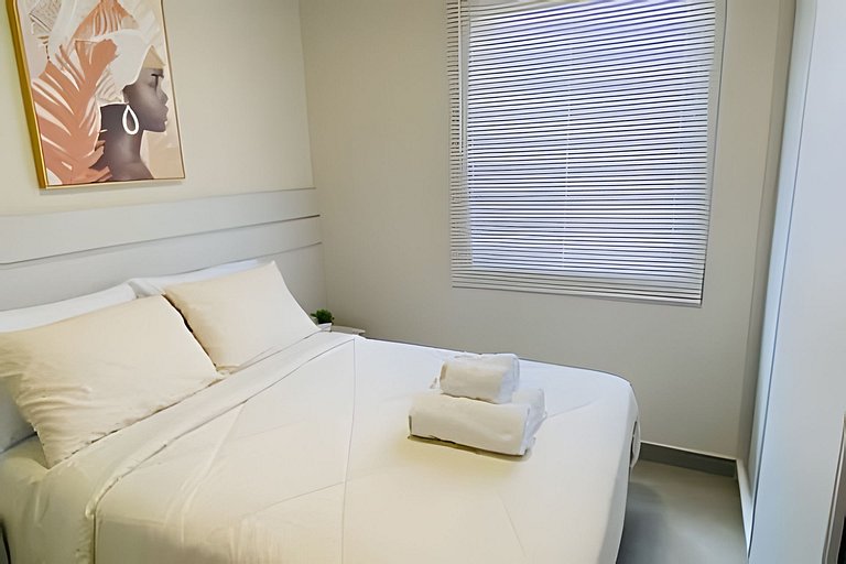 Apartamento Confortavel para 5 hospede e Ar