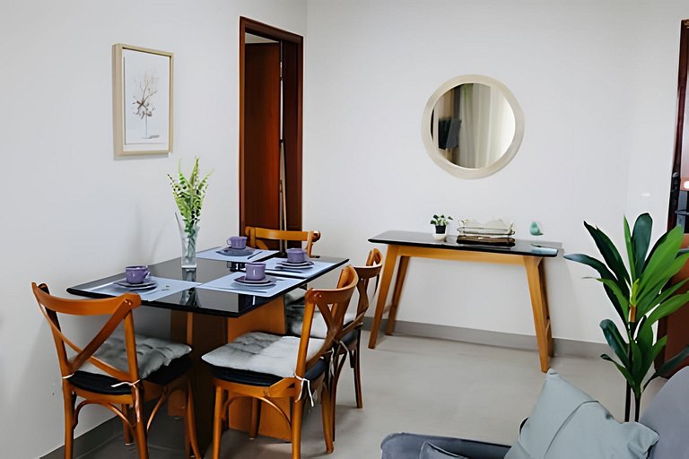 Apartamento Confortavel para 5 hospede e Ar