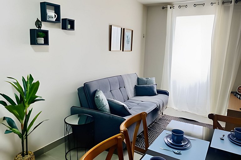 Apartamento Confortavel para 5 hospede e Ar