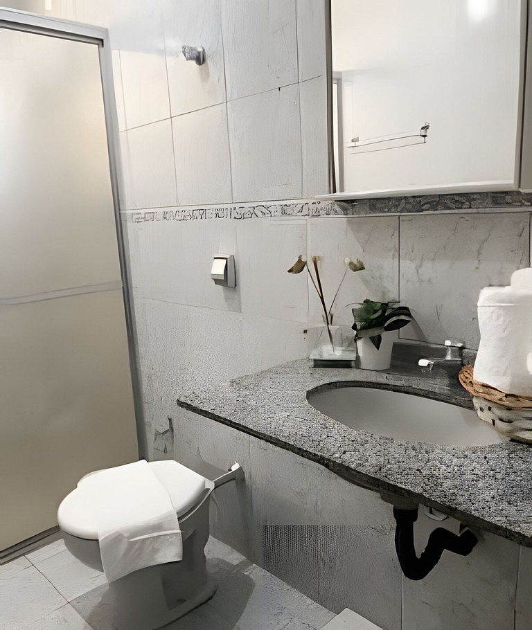 Casa com 3 suite 1qto piscina  AR para 10 hóspedes