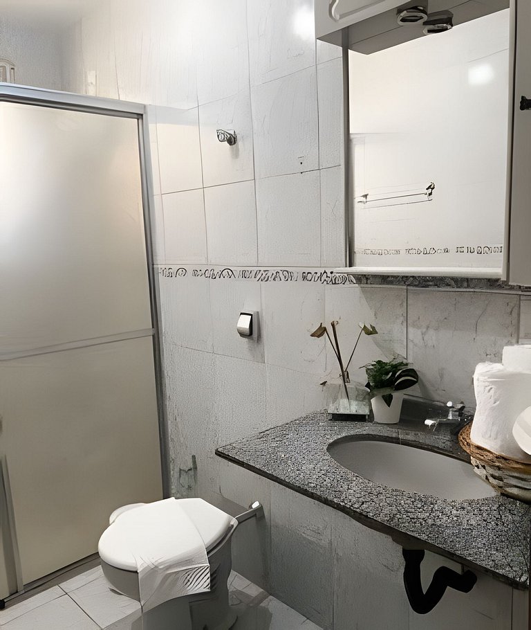 Casa com 3 suite 1qto piscina  AR para 10 hóspedes