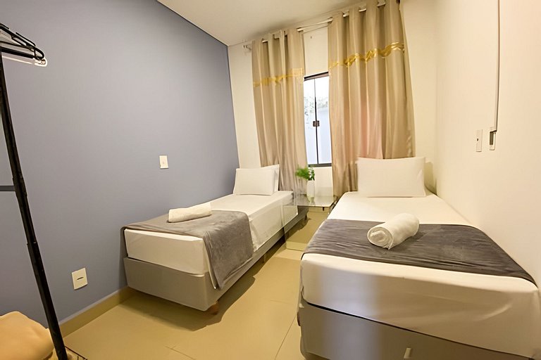 Linda Casa com 2quartos para 5 pessoas