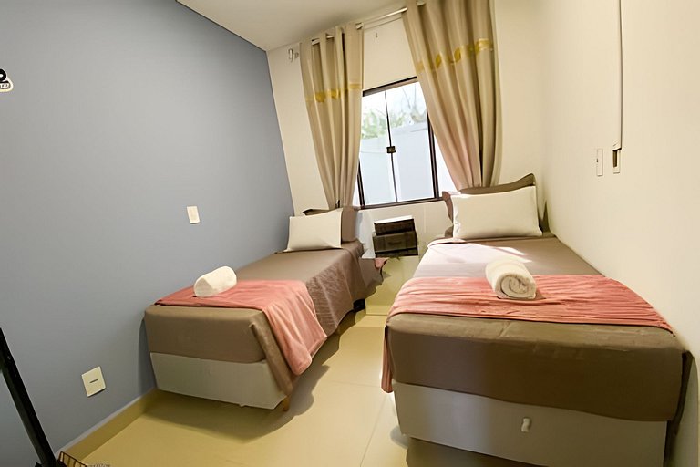 Linda Casa com 2quartos para 5 pessoas