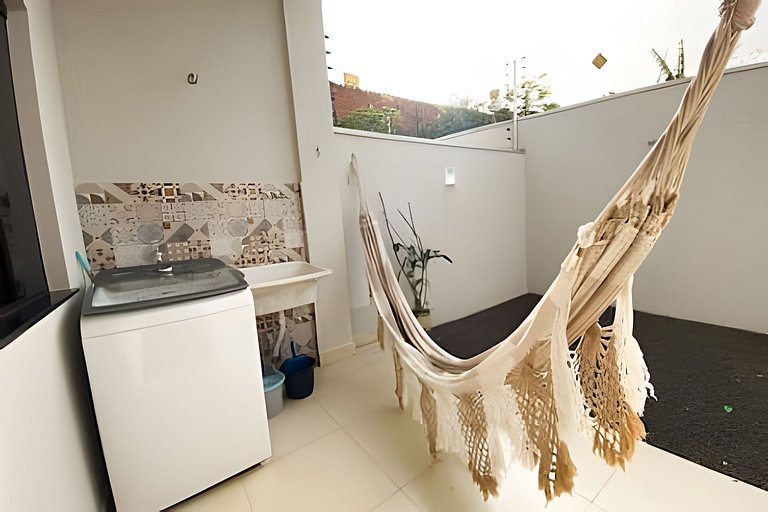 Linda Casa com 2quartos para 5 pessoas