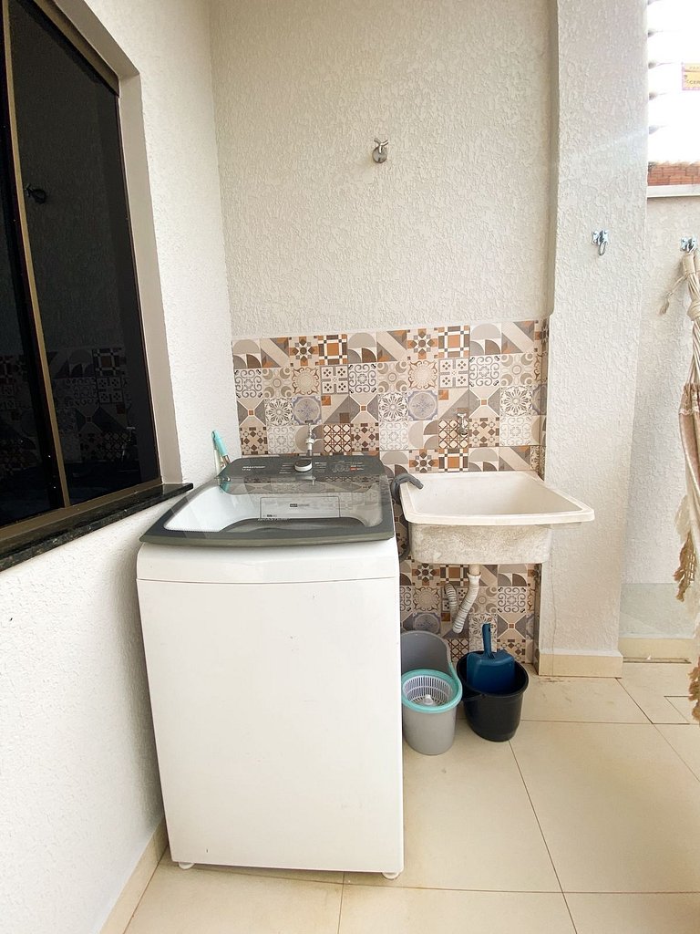 Linda Casa com 2quartos para 5 pessoas