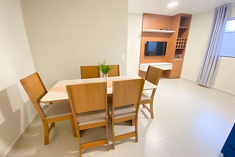 Casa Nova para 6 hospedes