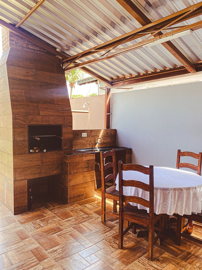 Casa Ampla p/ 11 hospede /Ar /Churrasqueira