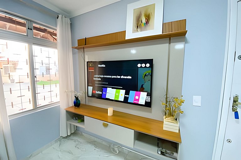 Apartamento Centro - 2 Quartos para até 6 Pessoas