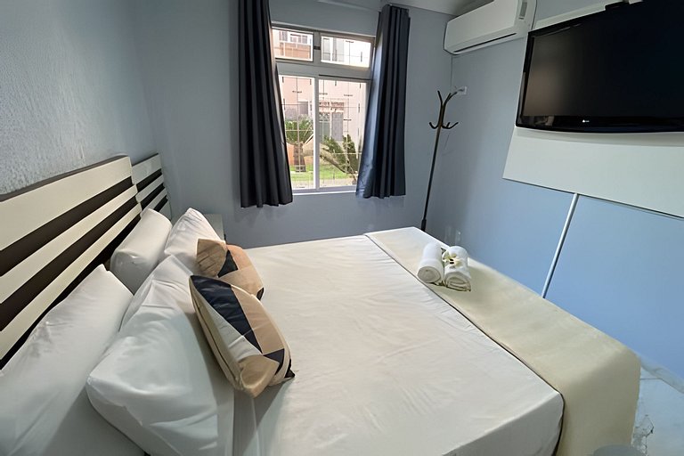 Apartamento Centro - 2 Quartos para até 6 Pessoas