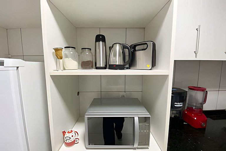 Apartamento Centro - 2 Quartos para até 6 Pessoas