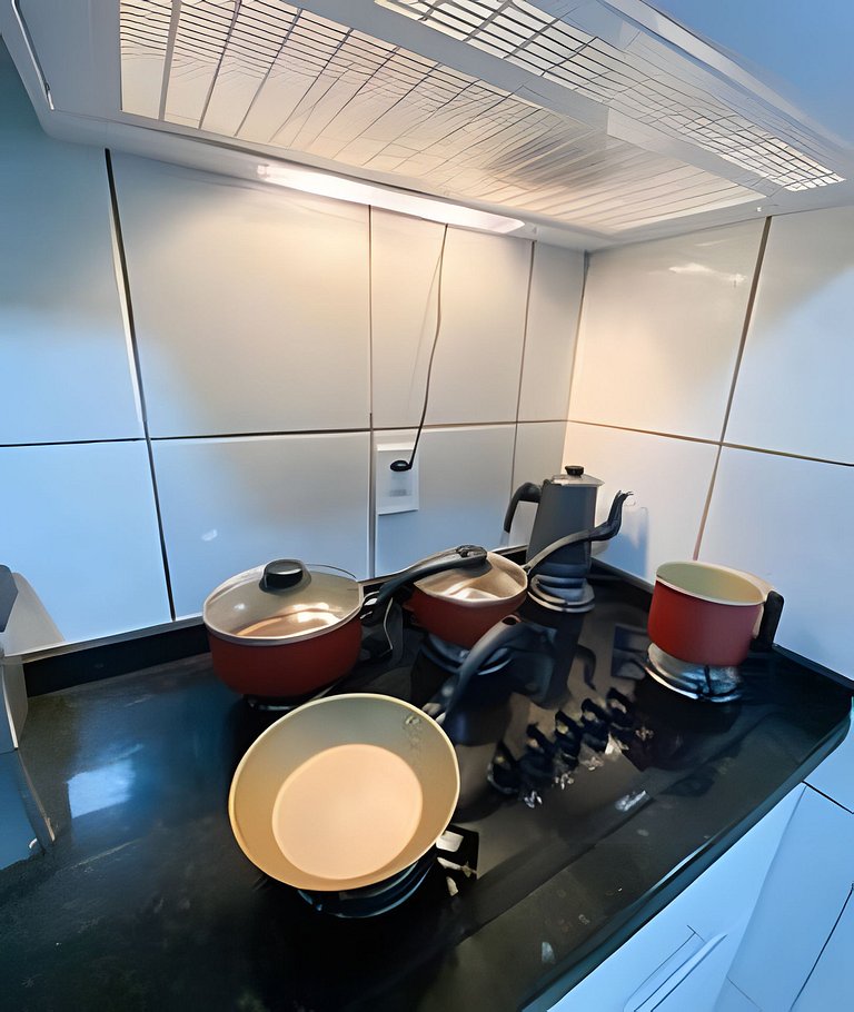 Apartamento Centro - 2 Quartos para até 6 Pessoas