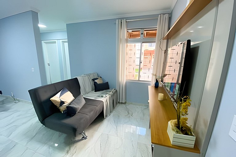 Apartamento Centro - 2 Quartos para até 6 Pessoas
