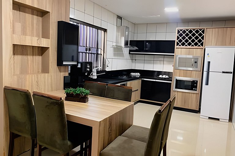 Belíssima Casa no centro de Foz para 10  hospedes