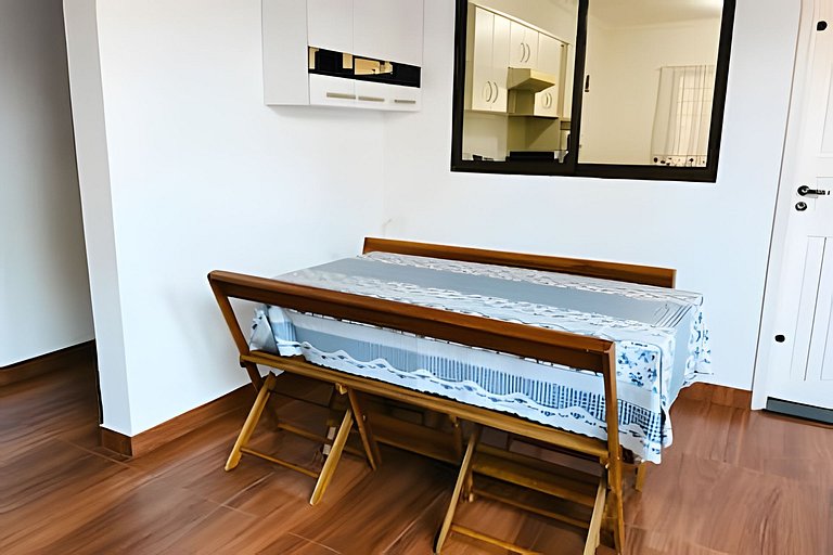 Sobrado 3 Quartos e Ar-Condicionado até 8 Pessoas