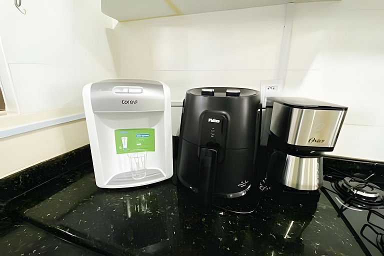 Sobrado 3 Quartos e Ar-Condicionado até 8 Pessoas