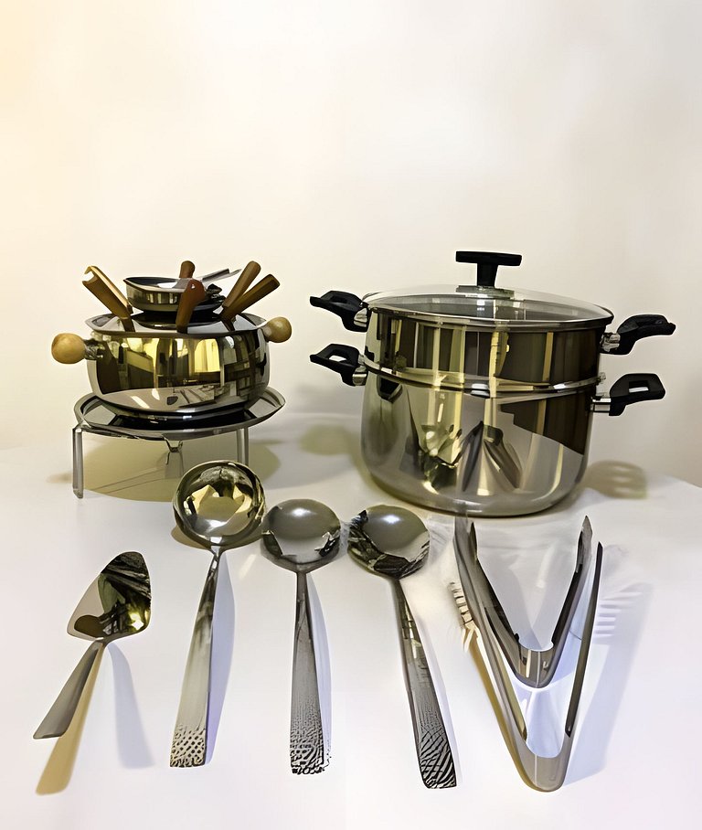 Apto  com Piscina e Jacuzzi: 2 Quartos, 5 Pessoas