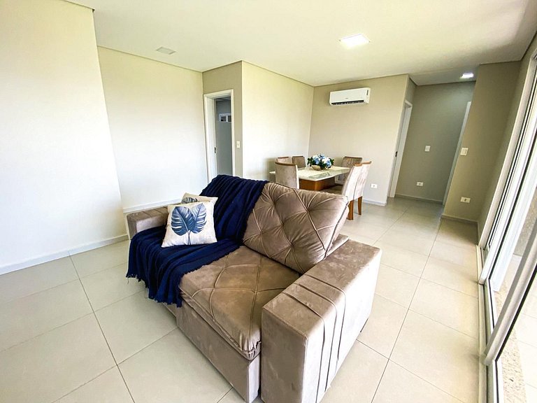 Apto 3 Quartos com Sacada no Centro de Foz