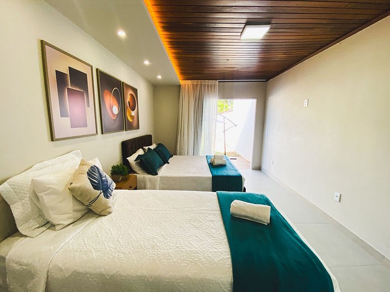 Casa 5suite 1quartoar piscina gourmet climatizada