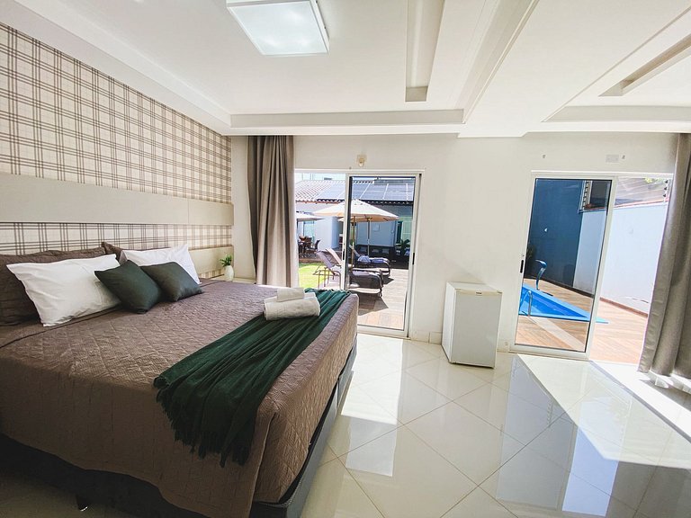 Casa 5suite 1quartoar piscina gourmet climatizada