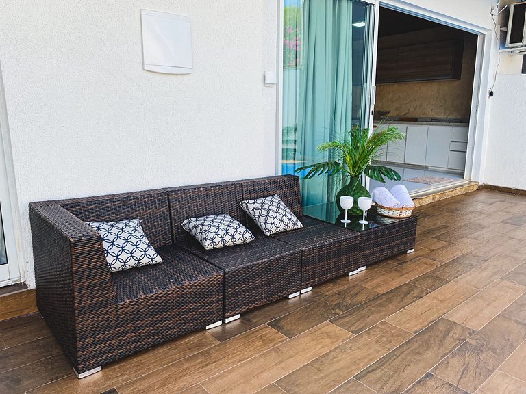 Casa 5suite 1quartoar piscina gourmet climatizada