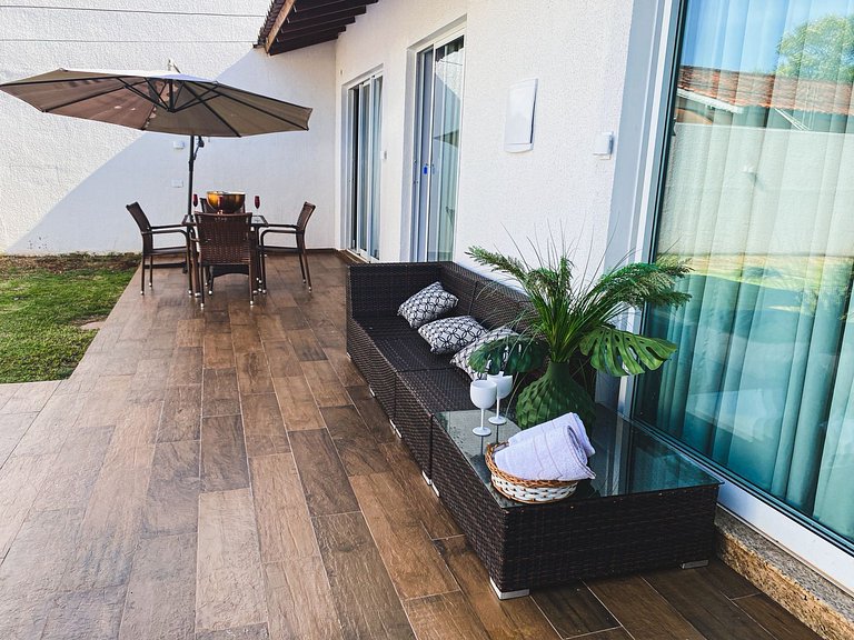 Casa 5suite 1quartoar piscina gourmet climatizada