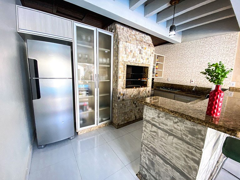 Casa 5suite 1quartoar piscina gourmet climatizada