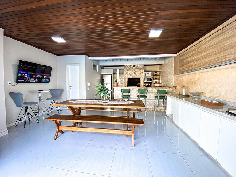 Casa 5suite 1quartoar piscina gourmet climatizada