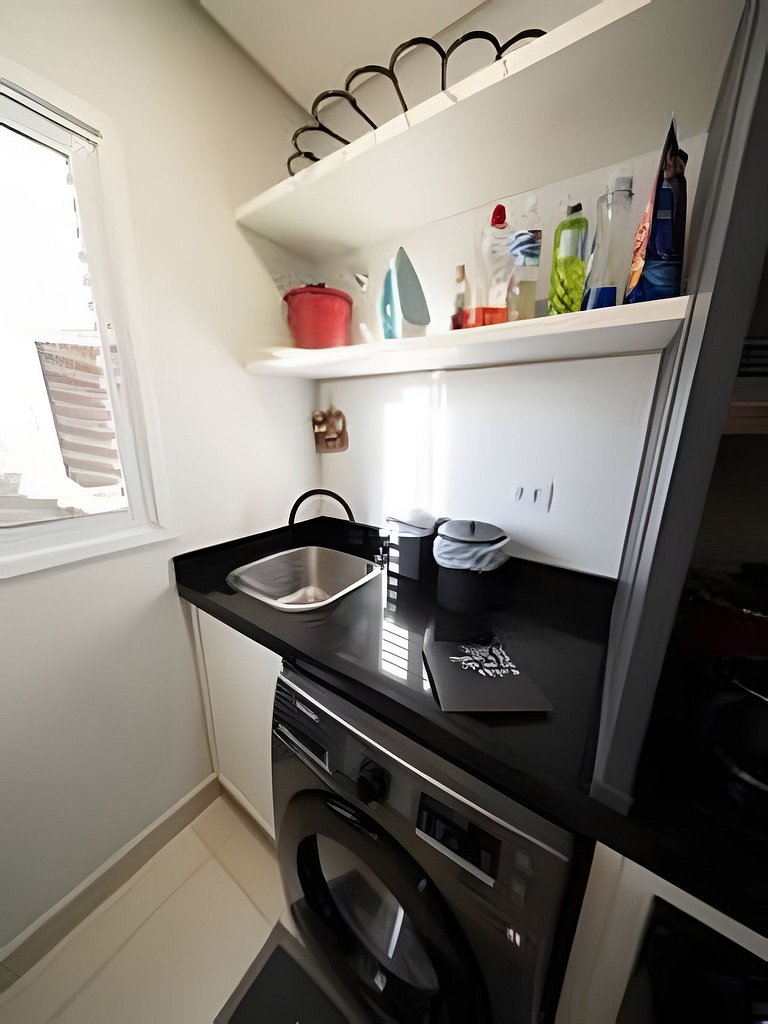 Charmoso Apto 2 Quartos Moderno e Decorado