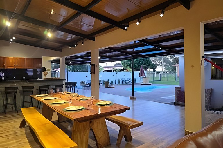 Chalé  cataratas 4 qtos-piscina aquecida-gourmet