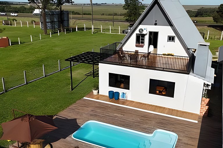 Chalé  cataratas 4 qtos-piscina aquecida-gourmet