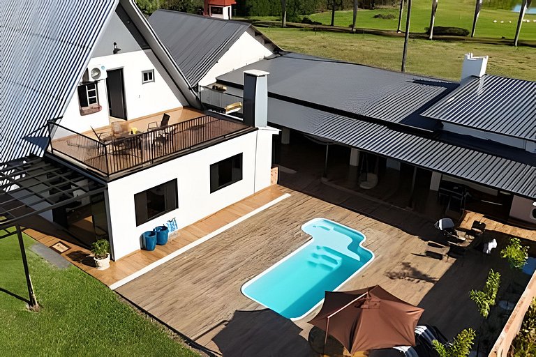 Chalé  cataratas 4 qtos-piscina aquecida-gourmet